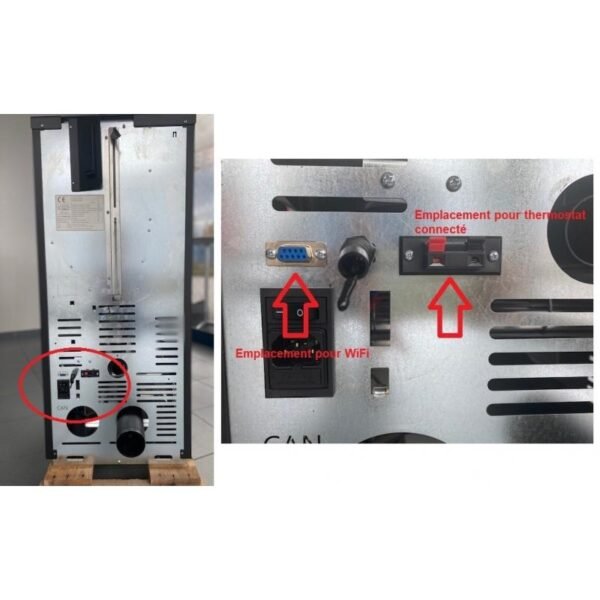 PACK Poêle à granulés C9 FIREMATIC + Kit ventouse Dinak – Image 12
