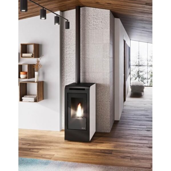 Poêle à granules canalisable - EVA CALOR Rosa 10 kW – Image 6