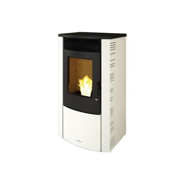 Poêle à granulés canalisable silencieux - BRONPI Abril Extra 11 kW – Image 2