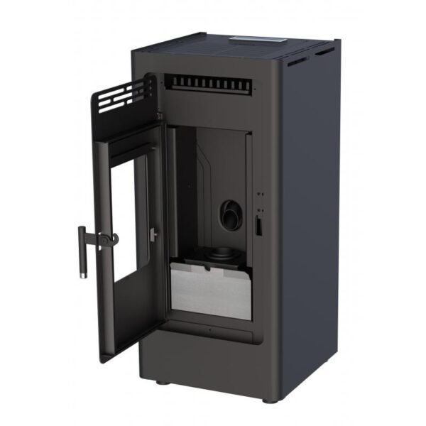 Poêle à granulés silencieux étanche fonte - FIREMATIC BR9 8 kW – Image 3