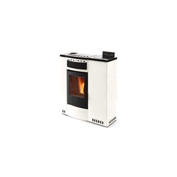 Poêle à granules extra plat céramique - ORIGINE PHEBO Talia 11.5 kW – Image 3
