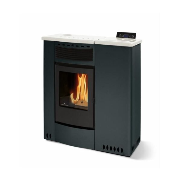Poêle à granules extra plat céramique - ORIGINE PHEBO Talia 11.5 kW – Image 4