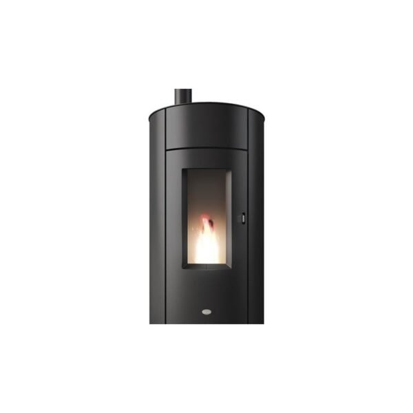 Poêle à granules rond étanche débrayable - EVA CALOR Trinity Plus 9 kW – Image 4