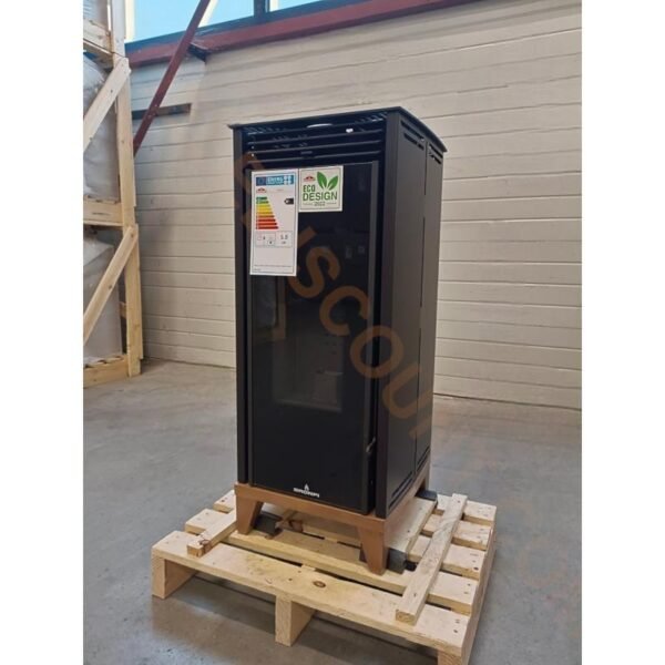 Poêle à granules sans électricité convection naturelle - BRONPI Free 6 Vision 6 kW – Image 7