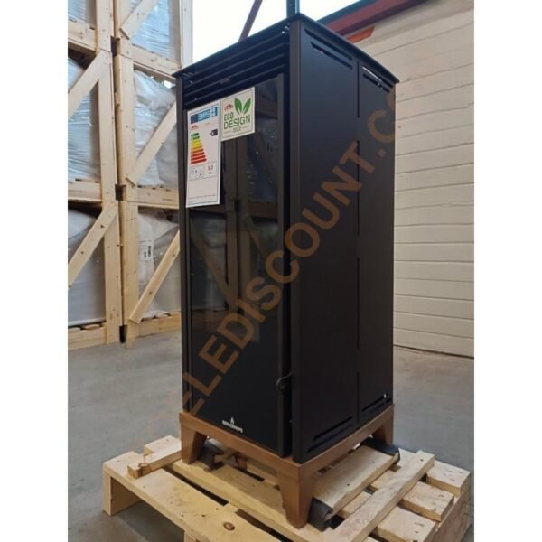 Poêle à granules sans électricité convection naturelle - BRONPI Free 6 Vision 6 kW – Image 9