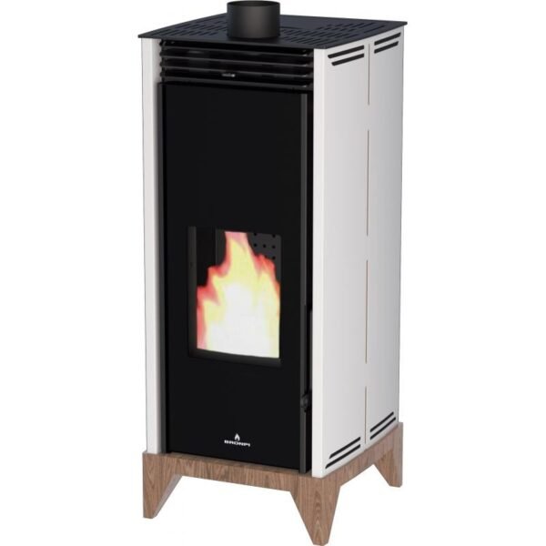 Poêle à granules sans électricité convection naturelle - BRONPI Free 6 Vision 6 kW
