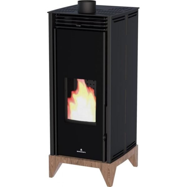 Poêle à granules sans électricité convection naturelle - BRONPI Free 6 Vision 6 kW – Image 2