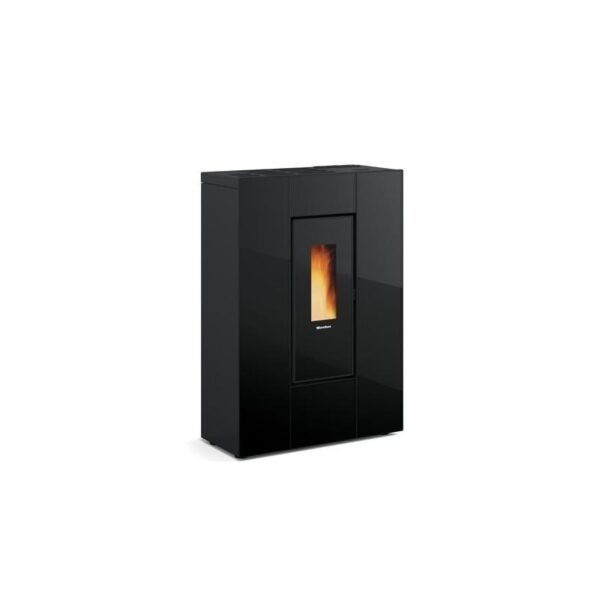 Poêle à granules slim canalisable - EXTRAFLAME Marilena Plus AD Crystal 8 kW