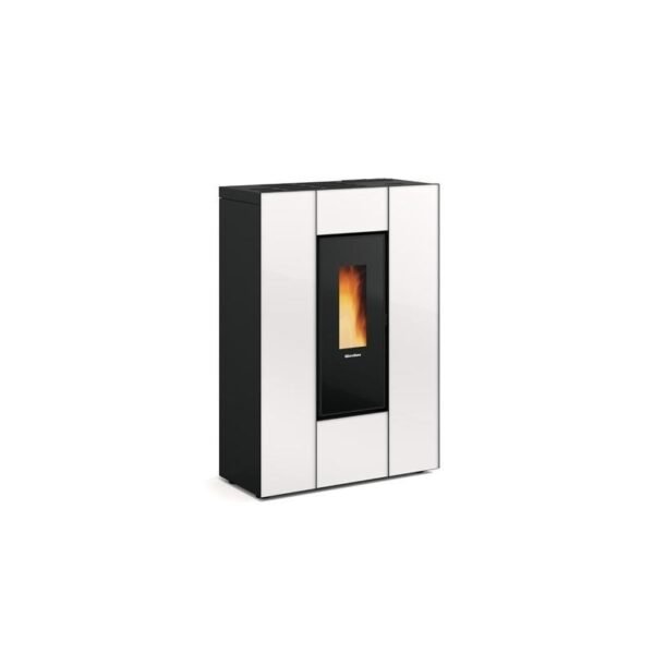 Poêle à granules slim canalisable - EXTRAFLAME Marilena Plus AD Crystal 8 kW – Image 2
