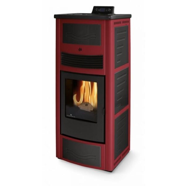 Poêle à granules en céramique - ORIGINE PHEBO Calipso Bicolore 14 kW – Image 6