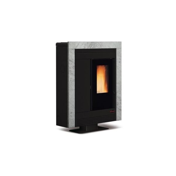 Poêle à granules extra plat canalisable - EXTRAFLAME Souvenir Petra Evo 11 kW