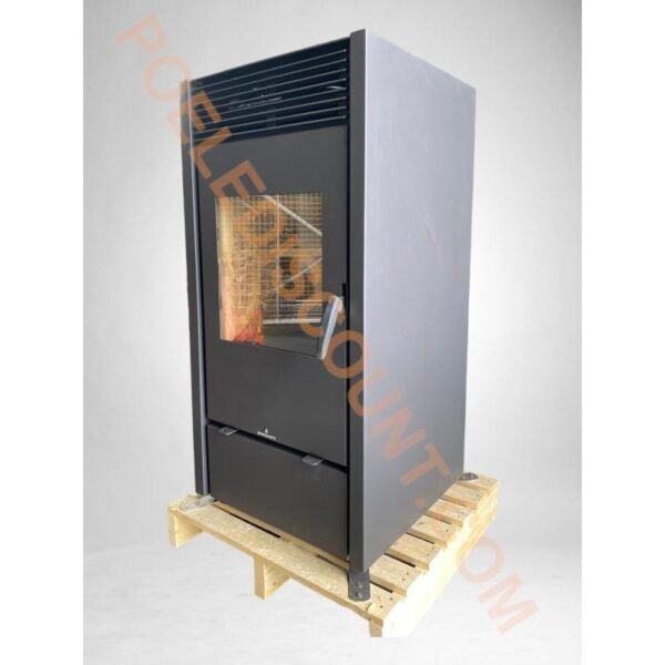 Poêle mixte hybride ventilé bois granules - BRONPI Hybrid 10 kW – Image 7